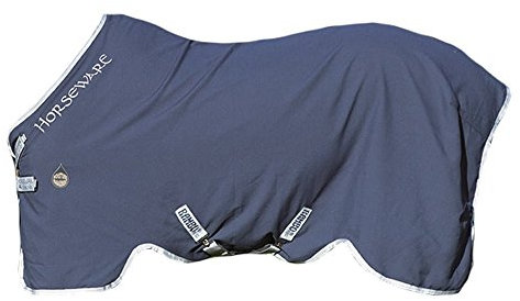 Horseware Rambo Helix Stable Sheet with Disc Closure 7-0 Navy/Silver