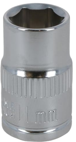 11mm 3/8 Drive Shallow Metric Socket Single Hex / 6 Sided Bergen