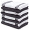 Sticky Toffee Cotton Terry Kitchen Dishcloth, Gray, 8 Pack, 12 in x 12 in