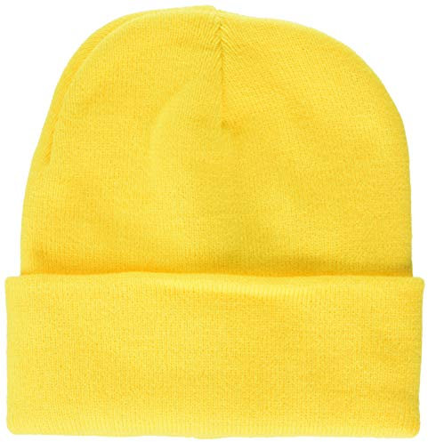 Regatta Axton Herren-Beanie-Mütze, einfarbig, Gelb (helles Gelb), (Herstellergröße: Einheitsgröße)