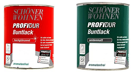 0,375L Schöner Wohnen ProfiDur Buntlack sm RAL 7001 silbergrau