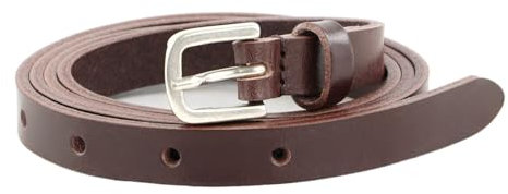 Vanzetti Neon Booster 15mm Full Leather Belt W90 Darkbrown