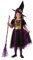 Rubies Costume Strega Magico per bambina, Vestito viola e dorato e capello, Ufficiale, Stregas, Witches per Halloween, Feste e Cosplay