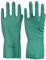 1 Paar PebbleGrip Chemikalien-Handschuhe - Nitril - 33cm lang - CE CAT 3 - grün - Größe 9