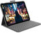 Logitech iPad (10th generation) Keyboard Case | Slim Folio with integrated wireless keyboard (Graphite) - French Layout