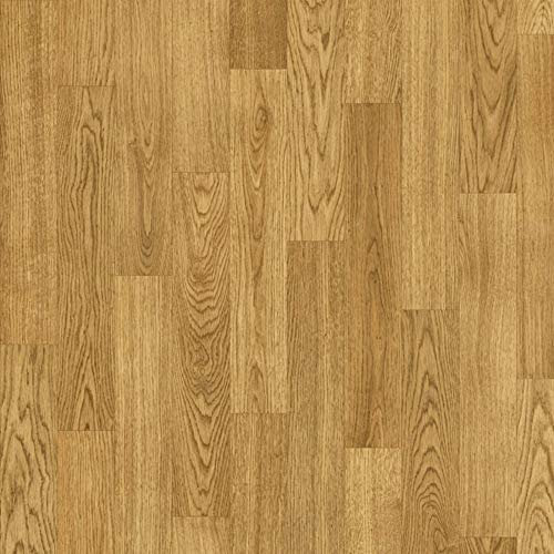 Classic Oak Anti Slip Wood Effect Vinyl Flooring Lino (2m x 2.5m)