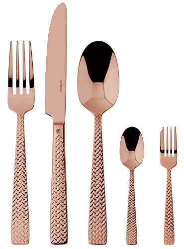 SAMBONET - Servizio 30 Pz Monoblocco Cortina Pvd Copper