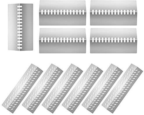 Folocy Grill Flame Tamer Hitzeschild BBQ Gasgrill Ersatzteile für Bull 16520, 16631, Brahma 57568, Angus 47629, Outlaw 26039, Lonestar Select 87048, Steer Premium 69008, 69009