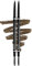 NYX Professional Makeup Micro Brow Pencil, Dual Ended with Mechanical Brow Pencil and Spoolie Brush, Pack of 2, Shade: Ash Brown