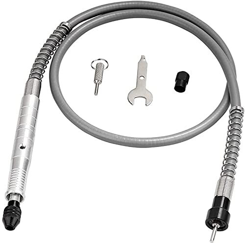 Flex Shaft Adapter Attachment Flexible Power Drill Extension Cable Chuck For Dremel Rotary Grinder Woodworking Tools Wit