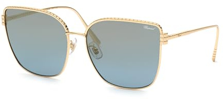 SUNGLASSES CHOPARD - MAT: Titanium-C: SHINY ROSE GOLD/BLUE/MIRROR GOLD - D: 135x17 / Female Cura della persona e salute