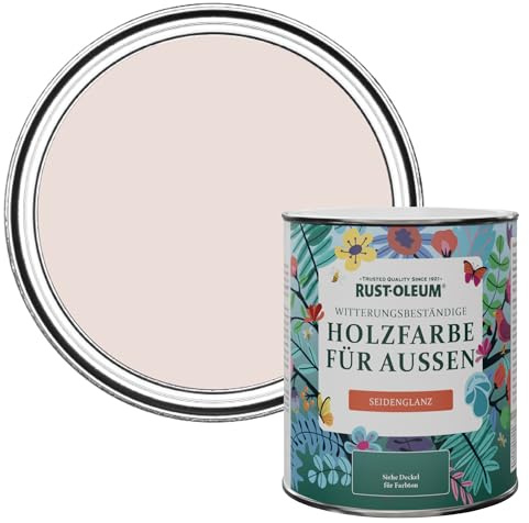 Rust-Oleum Pink Mould-Resistant Garden Paint In Satin Finish - Elbow Beach 750ml