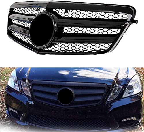 KJGE Auto Griglie Anteriori e per Radiatori per Mercedes Benz E-Klasse W212 E250 E300 E350 E500 E550 E63 Amg 2010 2011 2012 2013 | Griglia Radiatore Paraurti Anteriore Accessori