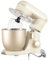 Salter Bakes Stand Mixer – Electric Baking Whisk, 10 Speeds with Pulse Setting, 4 Litre Mixing Bowl, Planetary Mixing Action, Splash Guard, Whisk, Dough Hook, and Beater Attachments, 1300W