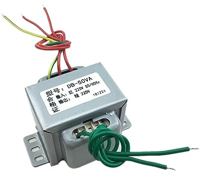 Transformador de Aislamiento DB-50VA 50W 220V a 220V Aislamiento 1:1
