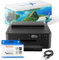 realprint Sparset bestehend aus Drucker TS705a inkl 10 Druckerpatronen kompatibel für TS705a