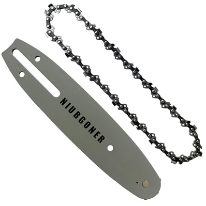 NIUBGONER Barra guida per motosega da 20,3 cm, 3/8,050,33DL/B