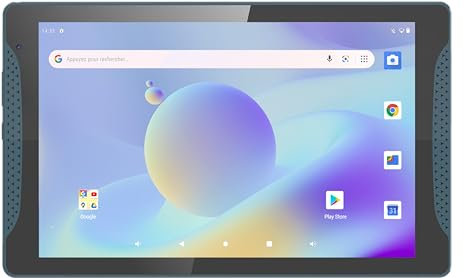 Logicom Tablet Multimedia Stand Pro 11,1 Zoll | 5MP/AR 8MP AV Kamera | Video-Player | Videoanrufe | WiFi | Bluetooth | USB-C | Android 13 | 64GB Speicher | 6000mAh Akku | Blau