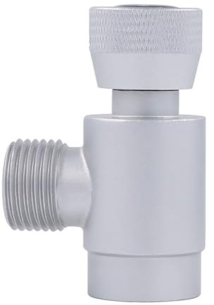 Wasserflaschenadapter, einfach zu bedienender Adapter TR21.4 auf W21.8 Anschluss Regler Adapter Aquarium Regler Metall Material Regler Adapter
