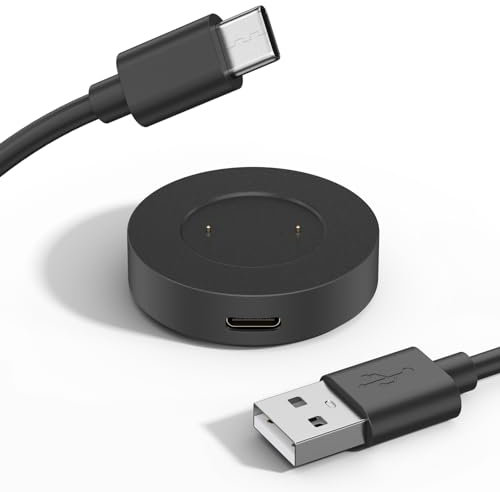 Tobfit ladekabel Ladegerät für Huawei Watch GT/GT 2/GT 2E,USB Ladekabel für Huawei Watch Magic/Magic 2/Honor Watch Dream/Honor Watch GS Pro/GS 3i(Schwarzer)