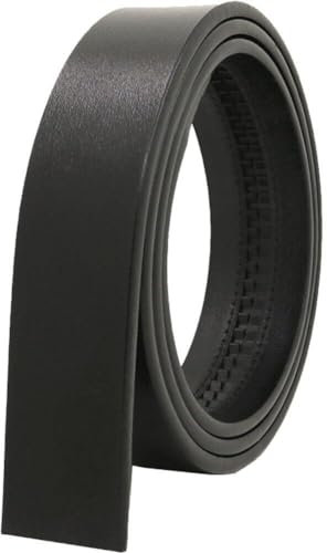 Tsffae Ersatz-ledergürtel Für Herren, Ohne Schnalle, Rindsleder, Für Formelle Arbeitskleidung, Gürtel Ohne Schnalle, Ratschen-taillengürtel Als Ersatz