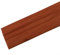 Zócalo decorativo de espuma autoadhesiva, línea de cintura, 3 metros, adhesivo de pared, zócalo de espuma para zócalo, 98 mm x 10 mm x 3 metros (marrón madera grano)