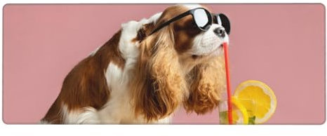 Personalised Extended Large Gaming Mouse Mats for Desk, Customised Long Mouse Pad Desk Mats with Printing Photo/Logo/Text, Design Your Own Keyboard Laptop Computer Mats for Home Office, 30x80cm