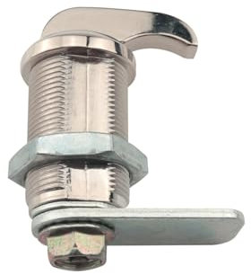 WELWIK Cam Lock Thumb Lock 2.22 cm Non Locking Compartment Lock Electrical Cabinet Turnbuckle Lock Zinc Alloy Hand Screwed Handle Cabinet Lock for Camper Van Vehicles Caravan Compartment Doors