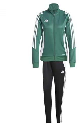 adidas Damen Trainingsanzug Tiro 24 Team Dark Green/White XXL