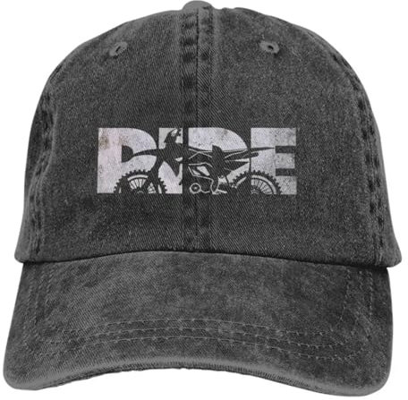 Casquette d’été avec visière pour Motocross, Chapeau de Cowboy avec visière, Enduro, Cross, Motocross, Hip Hop Cadeaux pour Les fêtes