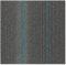 FLOORDIREKT- Teppichfliesen- selbstliegend- |- 4er- Pack- |- Fliesen- Teppiche- je- 50x50- cm- robuster- Teppichboden- Bodenfliesen-rutschhemmendem (SHEFFIELD- BLAU, 4 Stück- a- 50x50)