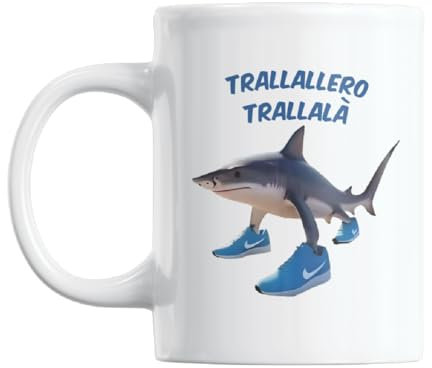 Gift Island Trallallero trallallà Italian Brain Rot Mug - Meme Mug and - Funny Gifts - Secret Santa Meme Gift Mug - Coffee Mug - 11 oz