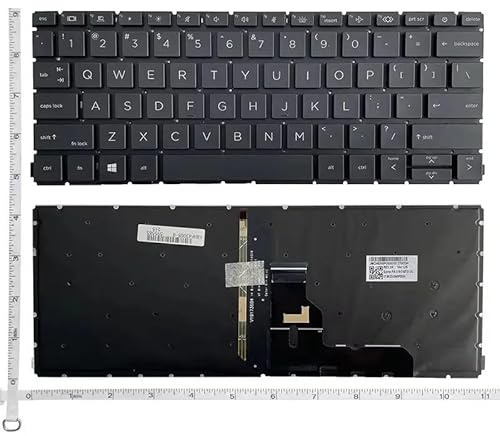 ZCDYGHU Teclado para HP PROBOOK 430 G8 435R 435 ZHAN 66 Pro 13 G4 G5(Backlight)