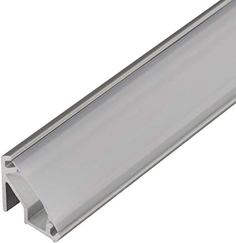 SOTECH 10 Stück LED Profil-99 Alu 2000 x 15,7 x 15,8 mm | mit opaler Abdeckung für LED Streifen Aluminium Leuchtprofil