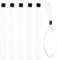 Lot de 100 Bracelets Blanc en Tissu - Bracelets d'Identification et Sécurité pour Evènements - Fermeture Plastique Unidirectionnelle