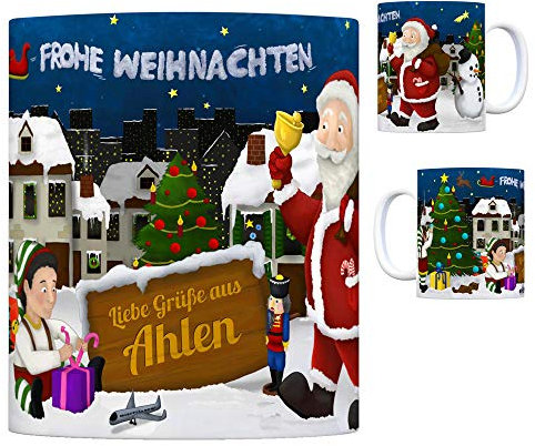 trendaffe Ahlen Westfalen Weihnachtsmann Kaffeebecher