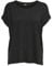 ONLY Damen Onlmoster S/S O-Neck Top Noos JRS, Dark Grey Melange, S