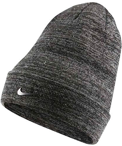 Nike Swoosh Cuffed Beanie Wintermütze (one Size, Charcoal)