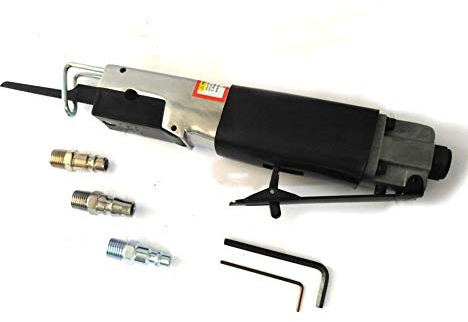 FAST WORLD SHOPPING ® Alternative Säge Pneumatische Stichsäge Druckluft für Kompressor mit Schnellkupplungen Klinge Schnitt