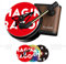 HIMM Retro Record Player Air Freshener Vent Clip with 3 Aromatherapy Pads and Vinyl Records Turntable Perfume Essentials Diffuser Decoration