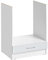 Cuisineandcie - MEUBLE FOUR ENCASTRABLE ECO Blanc Brillant L 60cm + Tiroir inférieure de Rangement - Meuble pour Four encastrable Cuisine