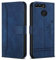 Bravoday Coque pour Huawei Honor 9 Lite/Huawei P Smart/Huawei Enjoy 7S, Etui Cuir avec Magnetique, Flip Pochette Housse pour Huawei Honor 9 Lite/Huawei P Smart Protection, Bleu