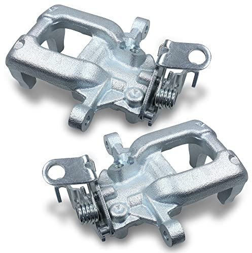 BESTPRICE 2x Bremssattel hinten links und rechts mit integrierter Feststellbremse Bremszange, Kompatibel mit A udi A3 (8P1) (8P7)(8PA), SEAT ALTEA (5P1) (5P5, 5P8), LEON (1P1), SKODA OCTAVIA 2 (1Z3)(1