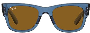 Ray-Ban RB 0840S Transparent Blue/Brown 51/21/145 Unisex Sonnenbrillen
