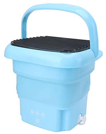 Headerbs Petite Machine À Laver, Petite Machine À Laver Pliable TPE PP Plug-in Pour Vêtements (Prise Européenne)