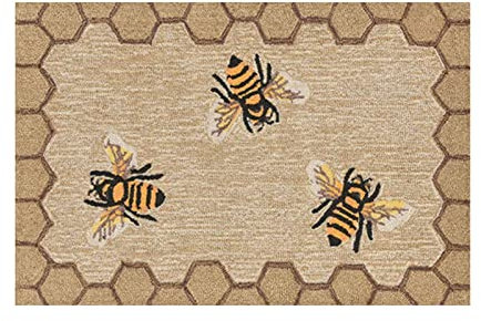 JAXICH Door Matts Indoor Honey i'm home Door Mat 40 x 60 Cm No Slip Mat Door Mats Outdoor Mat Machine Washable Doormat Sale Clearance Rug Mats for Washable Door Mat,Floor & Kitchen Mat