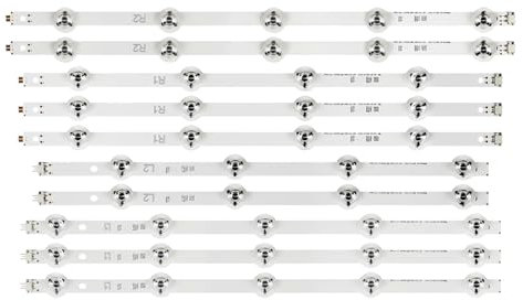 VOLDO LED Backlight Strip Fit For LG 42 TV For Panasonic Tx-42as650e LC420DUF VG F1 6916L 1809A 1808A 1807A 1810A 42 V14 SLANKE DRT Rev0.3