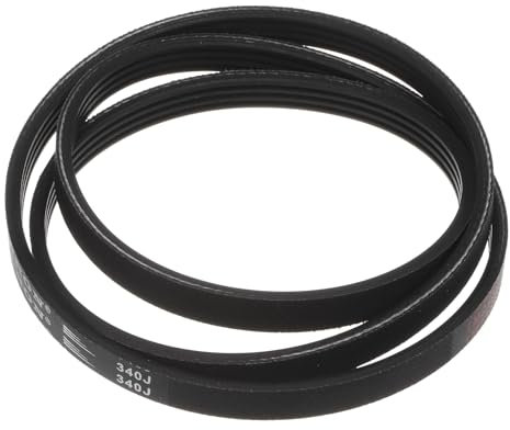 QUARKZMAN 340J4 PJ Keilrippenriemen 4 Rippen 34 Länge x 0,37 Breite x 0,14 Höhe, EPDM Poly V Riemen, Mehrkeilrippenriemen