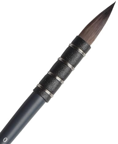 Winsor & Newton 5011500 Pinceau synthétique Professionnel Aquarelle écureuil synthétique n°0