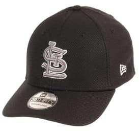 New Era St. Louis Cardinals MLB Diamond Era Black 39Thirty Stretch Cap - L-XL (7 1/8-7 5/8)